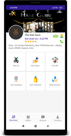 Saloon app | Booking | Appointment | Walking booking | Preferred barber | Seat selection