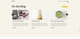 Clean Ecommerce site 