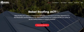 Rebel Roofing ACT, a whole project being done by Progneo, from website building to SEO