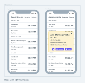 An example of mobile app UX designed by our team.