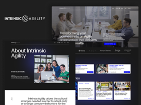 Web pages designed for Intrinsic Agility.