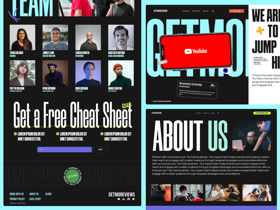 Web pages designed for Get More Views.