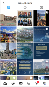 Example of one of our clients Instagram page