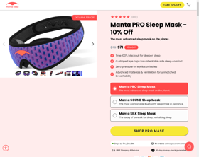 Manta Sleep needed a killer landing page to increase landing conversion rate and sales for your best seller product