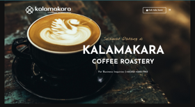 Build landing page for a Coffee Roastery Company