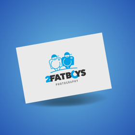 Logo and business card for a photography brand