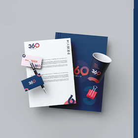 Graphco, as the design partner for 360 PRWire, collaborated closely with them on a project to name and create a logo icon for a new offering, the 360 