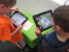 Kids learn in a fun way by interacting with their books.