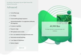 For Businesses That Demand A Top-Tier Digital Presence With Advanced Functionalities
Advanced