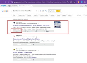 Top page ranking example