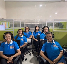 This is a 24/7 contact center team we built for a transportation company in Illinois. 