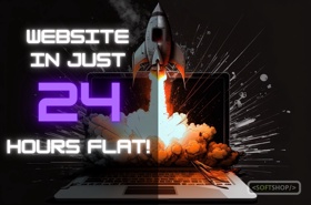 SEO-friendly website within 24 hours