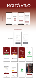 We recently completed a UI/UX redesign for Molt Vino, enhancing its interface to be more user-friendly and visually refined. 