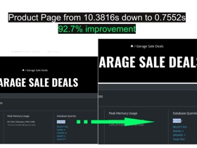 Database response time