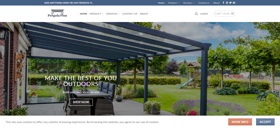 We have built a premium outdoor living e-commerce platform offering high-quality pergolas, furniture, and accessories with seamless shopping.