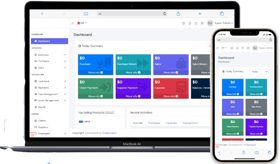 Business ERP Solution with E-commerce 