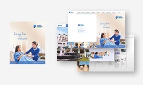 Company profile design (print & digital versions)