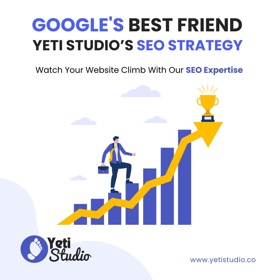 SEO growth with Yeti Studio strategies.