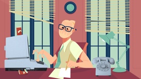 Style frame for DNSimple explainer video project