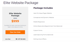 Suitable for potential startups and basic revamps for small companies.