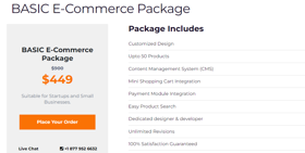 Suitable for Startups and Small Businesses.