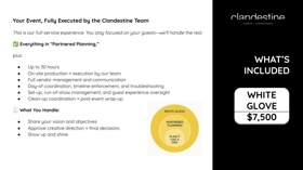 Clandestine Events + Experiences: White Glove - Details