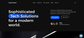 Demo images of past designs for some of our clients.