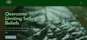 This is the hero section of Coaching with Rosie website