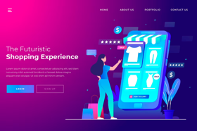 E-commerce website building