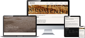 Rebrand & responsive web design | Antiques dealer