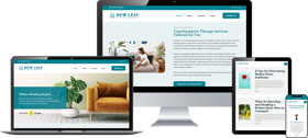 Rebrand & responsive web design | Mental health therapist