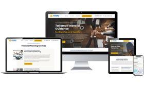 Rebrand & responsive web design | Wealth manager