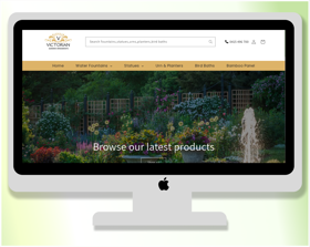 VictorianGardenOrnaments.com.au – Shopify Development | Custom Shopify store with a sleek design, optimized performance, mobile responsiveness, and SE