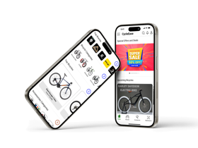 This image is showcasing my UX/UI design skills for mobile devices.