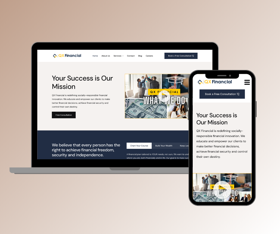 QX Finance Website Development