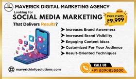At Maverick Info Solutions Pvt Ltd, a leading digital marketing agency in Kanpur, we specialize in driving real results through powerful social media 