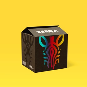 Packaging design for Zebra