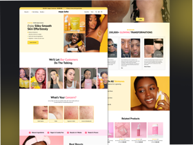 Sugar Baby care - Shopify Skincare brand