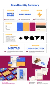 Buzzpire Brand Identity Summary Sheet