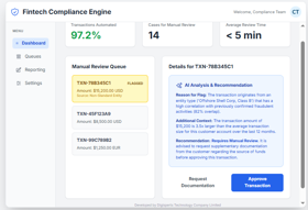 Automated critical back-office operations for a financial services firm, achieving 99.9% accuracy in data processing and reducing time