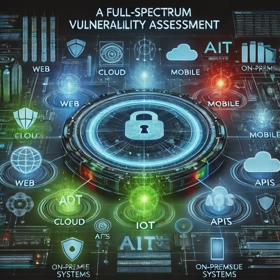 Full-Spectrum Vulnerability Assessment – Covers web, cloud, mobile, IoT, APIs, and on-premise systems.