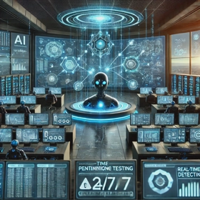 AI-Driven Continuous Penetration Testing – 24/7 automated security assessments with real-time threat detection.