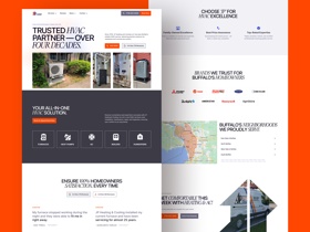 Custom HVAC Web Design Solution For JP Heating and Cooling