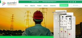 web development of electrify website