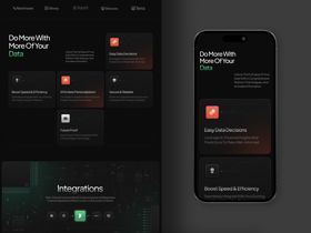 Modern data analytics platform delivering AI-driven insights, personalized user experiences, and seamless integrations for businesses.