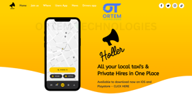 Taxi Booking Website