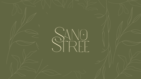 The Sano Stree logo is a custom typographic design, crafted for uniqueness and brand recognition. Its tailored letterforms reflect identity and style.