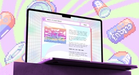 Cliqu3 - NFT collection Website