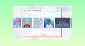 Cliqu3 - NFT collection Website