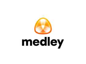 Logo Design for Medley — Ai assistant, developed to help people block unwanted notifications and distractions.
